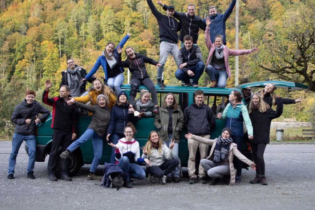 Der SGE beim Klassenausflug