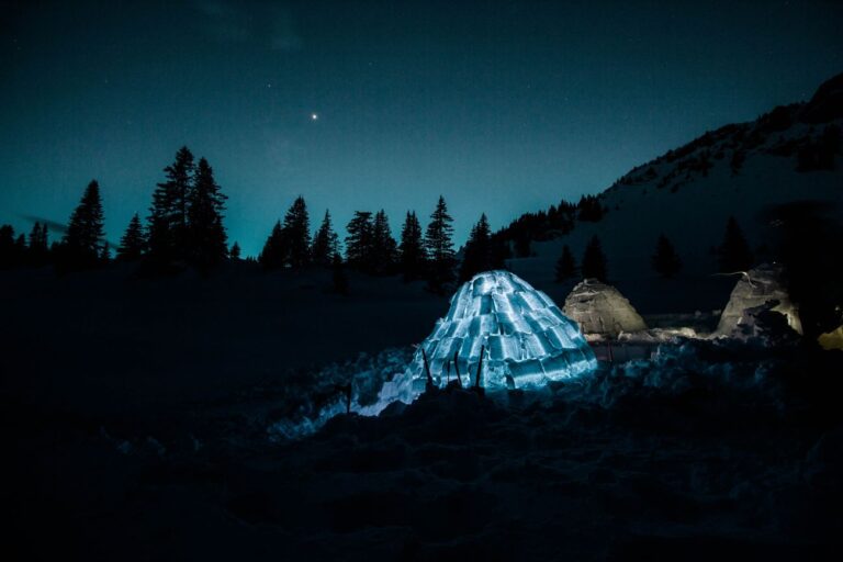 Iglubauen im Justistal