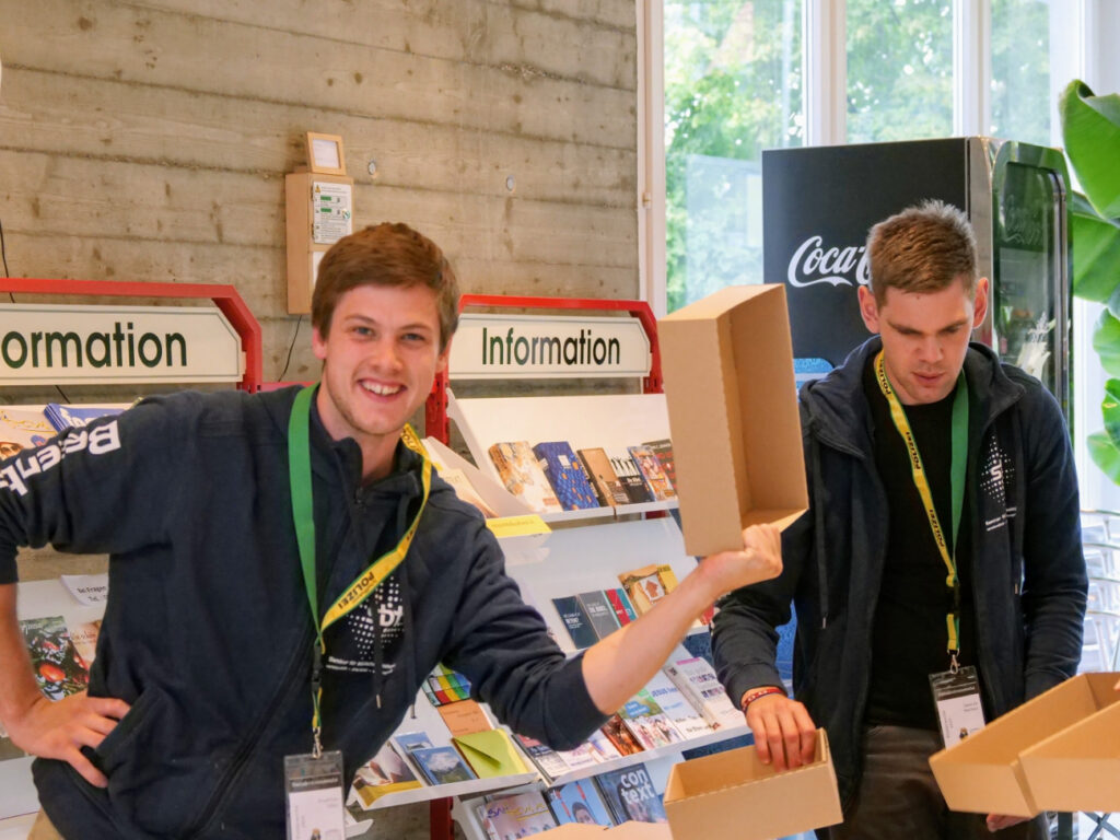 Studierende im Einsatz